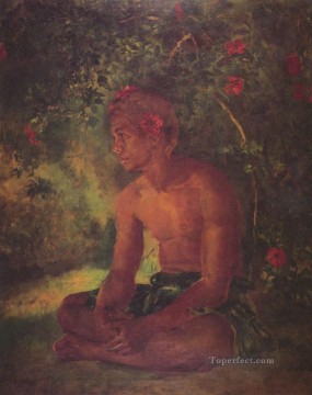 Maua un samoano John LaFarge Pinturas al óleo